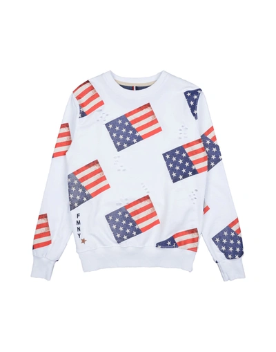 Fred Mello Kids' Sweatshirts In White