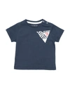 Guess Kids' T-shirts In Blue