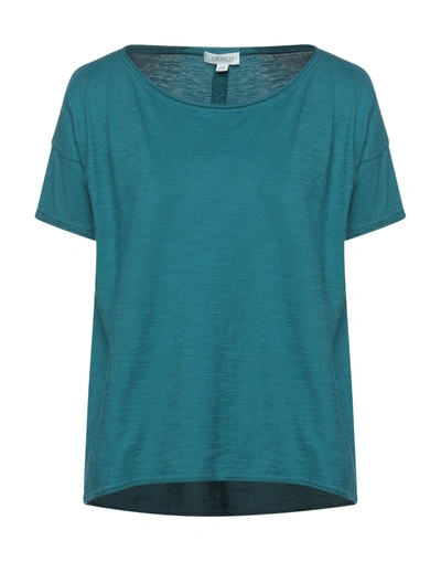 Crossley T-shirts In Deep Jade