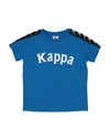 Kappa Kids' T-shirts In Azure