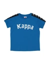Kappa T-shirts In Azure