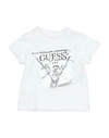 Guess Kids' T-shirts In White