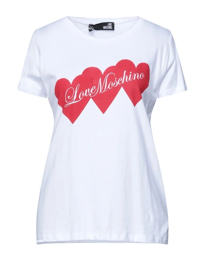 Love Moschino T-shirts In White