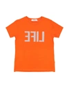 Vicolo Kids' T-shirts In Orange