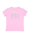 Vicolo Kids' T-shirts In Pink