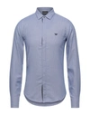 Emporio Armani Shirts In Blue