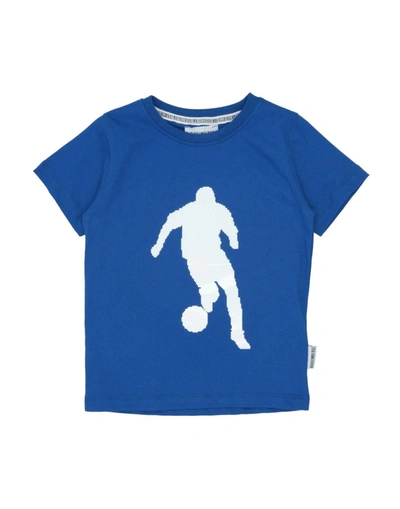 Bikkembergs Kids' T-shirts In Blue