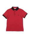 Dolce & Gabbana Kids' Polo Shirts In Red