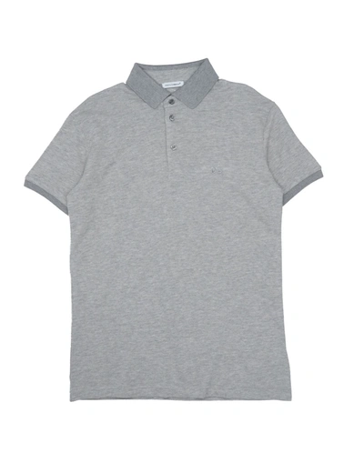 Dolce & Gabbana Kids' Polo Shirts In Light Grey