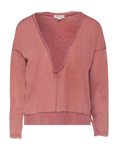 Crossley Sweatshirts In Pastel Pink
