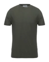 Alpha Studio T-shirts In Green