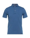 Drumohr Polo Shirts In Blue