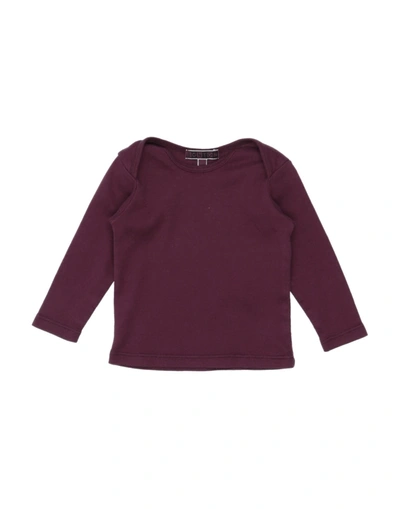 Bonton Kids' T-shirts In Purple