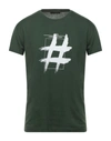 Alessandro Dell'acqua T-shirts In Green