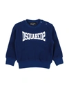 Dsquared2 Kids' Sweatshirts In Blue