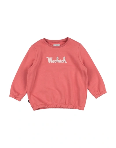 Woolrich Kids' Sweatshirts In Pink