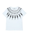 Neil Barrett Kids' T-shirts In White