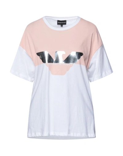 Emporio Armani T-shirts In White