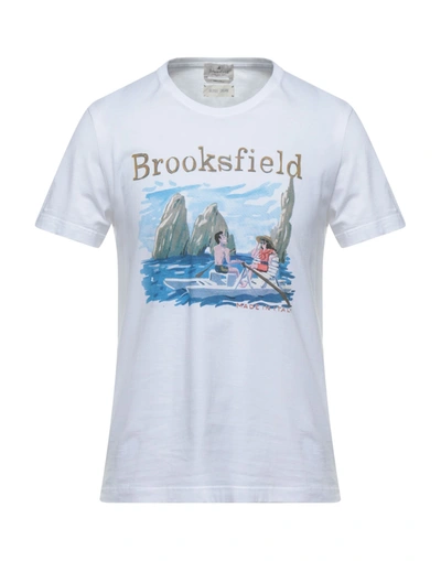 Brooksfield T-shirts In White