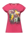 Yes Zee By Essenza T-shirts In Pink