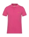 Project E Polo Shirts In Fuchsia