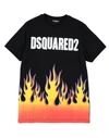 Dsquared2 T-shirts In Black