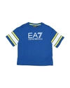 EA7 EA7 TODDLER BOY T-SHIRT BRIGHT BLUE SIZE 6 COTTON,12501298RC 4