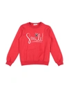 Vicolo Kids' Sweatshirts In Red