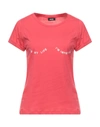 !m?erfect Woman T-shirt Coral Size S Cotton In Red