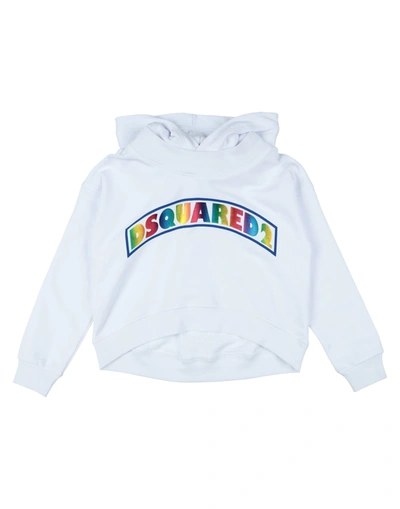 Dsquared2 Kids' Sweatshirts In White