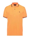 Peuterey Polo Shirts In Orange