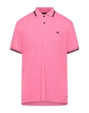 Peuterey Polo Shirts In Pink