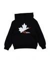 Dsquared2 Sweatshirts In Black