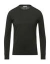 Paolo Pecora T-shirts In Military Green