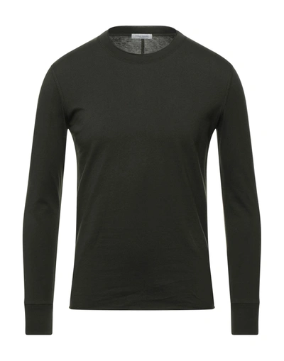 Paolo Pecora T-shirts In Military Green