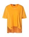 Roberto Collina T-shirts In Orange