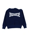 Dsquared2 Kids' Sweatshirts In Blue