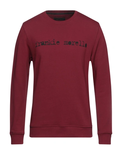 Frankie Morello Sweatshirts In Garnet