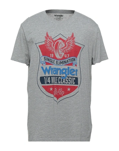 Wrangler T-shirts In Grey