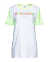 Moschino T-shirts In White