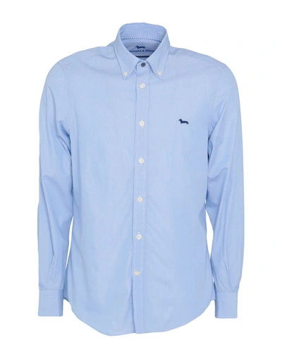 Harmont & Blaine Shirts In Azure