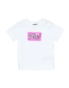Diesel Newborn T-shirt White Size 3 Cotton In White