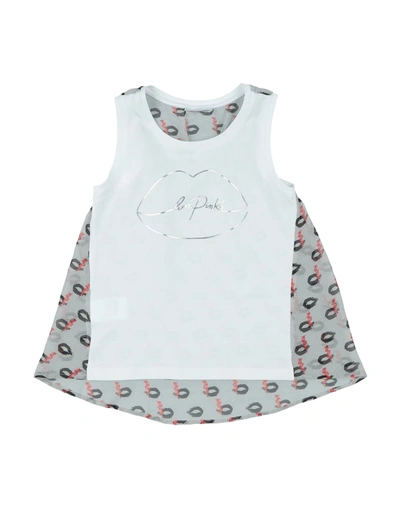 Pinko Up Kids' T-shirts In White