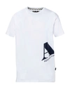 Aquascutum T-shirts In White