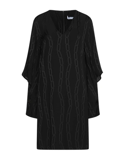 Space Simona Corsellini Short Dresses In Black
