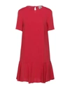L'autre Chose Short Dresses In Red