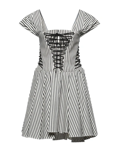 Philosophy Di Lorenzo Serafini Short Dresses In Ivory