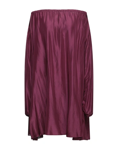 Jucca Short Dresses In Purple