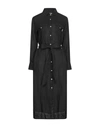 Roy Rogers Midi Dresses In Black