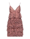 Aniye By Short Dresses In Salmon Pink